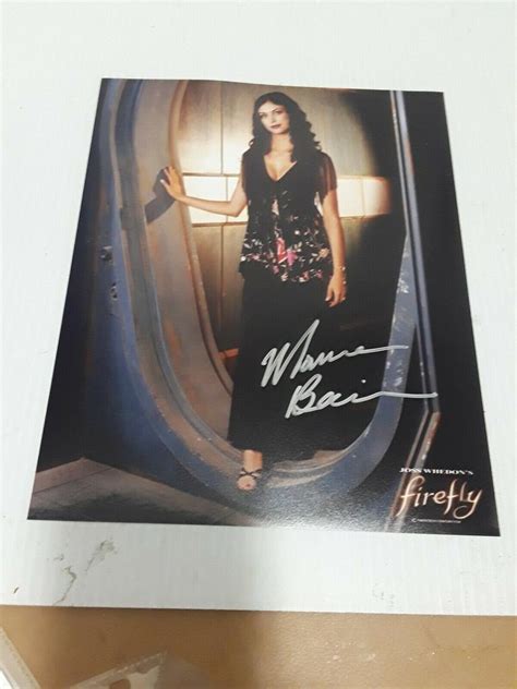 Morena Baccarin Signed 8 X 10 Photo Firefly With Coa Real Deadpool