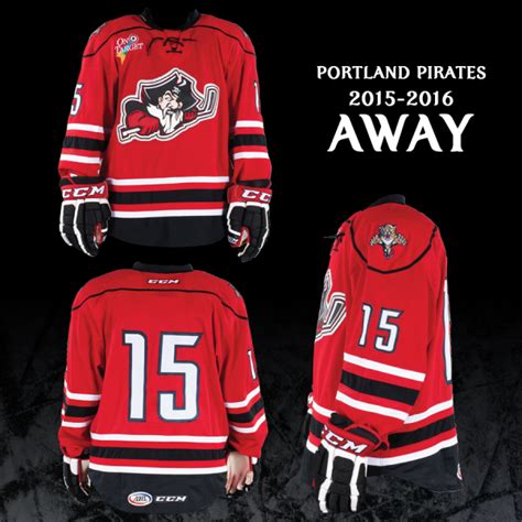 Portland Pirates unveil new jerseys with familiar design — icethetics.co