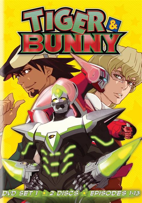 Tiger Bunny Season Set Dvd Japanese Animation The Otaku Market