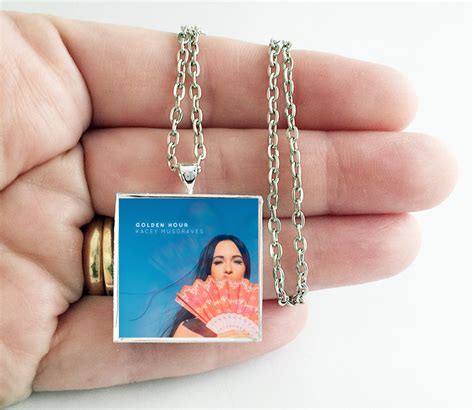 Kacey Musgraves - Golden Hour - Album Cover Art Pendant Necklace – Hollee