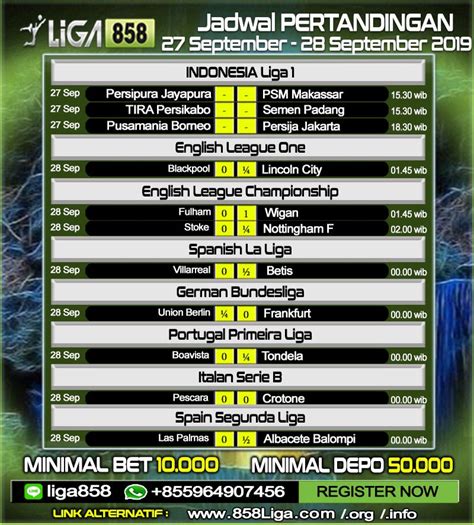 Jadwal Gojek Liga 1 2019 Direktori