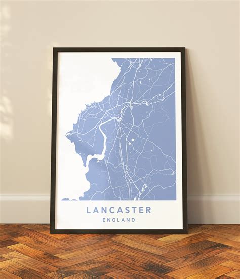 Lancaster, England – Map – Plume