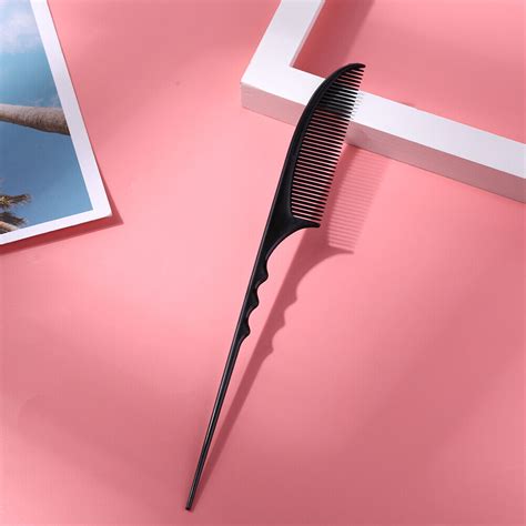 Highlighting Hair Comb Weaving Foiling Separate Parting Tail Combs Black Ebay