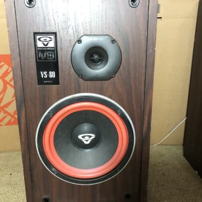 Cerwin Vega VS 80 Speaker System Made In The USA 1990 Reverb