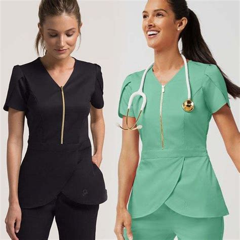 OEM Medical Clothing Doctors Hospital Uniforms Sets Nursing Scrubs