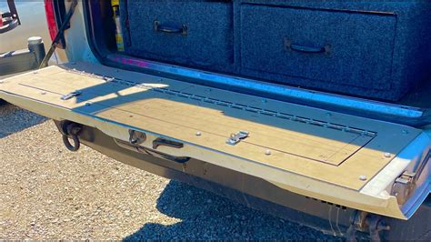 Diy Tailgate Storage Mod Youtube