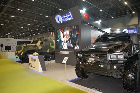 Nurol Makina Ejder Yalçın Havan Aracı Saha Expo Fuarında Defence Turkey Magazine