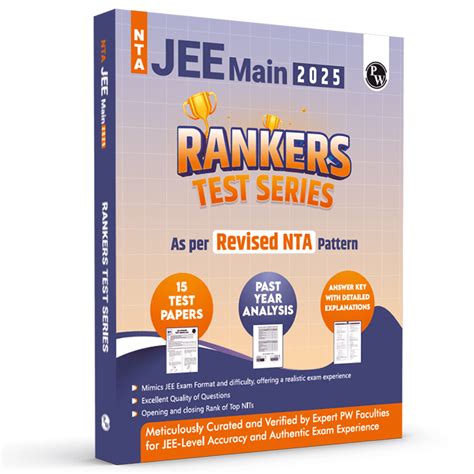 Purchase JEE Main 2025 Test Series Revised NTA Pattern PW Store