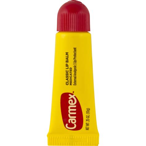 Carmex Classic Moisturizing Medicated Lip Balm 0 35 Oz Tube