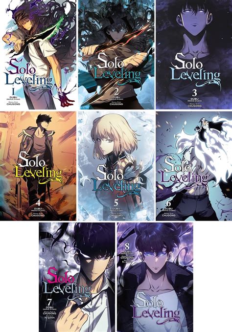 Solo Leveling Manga Series Vol 1 4 4 Books Collection Set Chugong