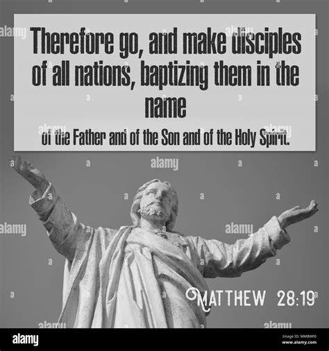 Therefore Go And Make Disciples Of All Nations Baptizing Them In The