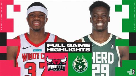 Wisconsin Herd Vs Windy City Bulls Game Highlights Youtube