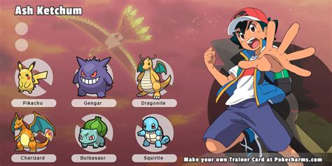 My Ash Kanto Team : r/pokemonanime