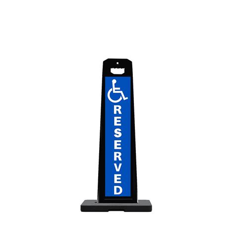 Portable Handicap Parking Sign | Traffic Safety Zone