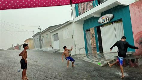 Tardezinha De Muita Chuva Em Cacimba De Dentro Pb De Abril Entrou