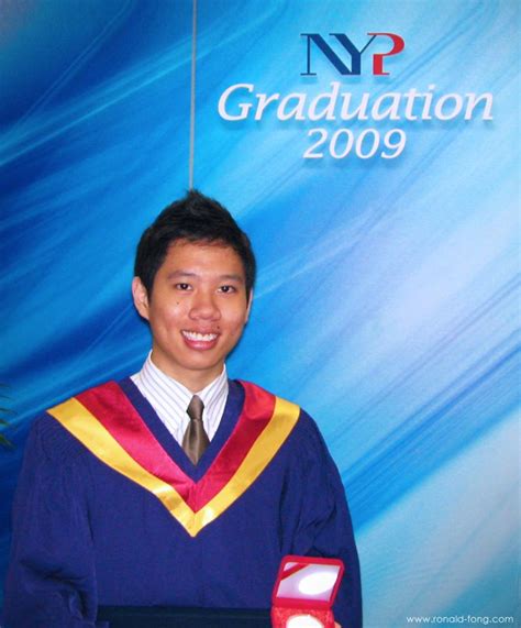 Nanyang Polytechnic Graduation 2009 – Ronald Fong