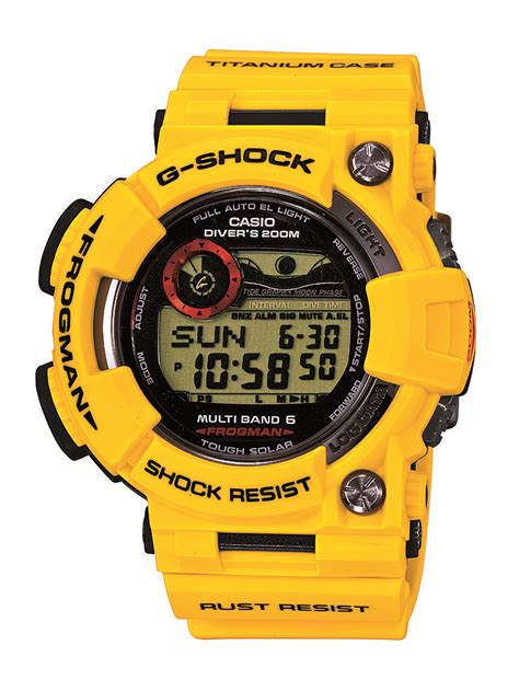 Casio G Shock Th Anniversary Limited Edition Lightning Yellow Watches