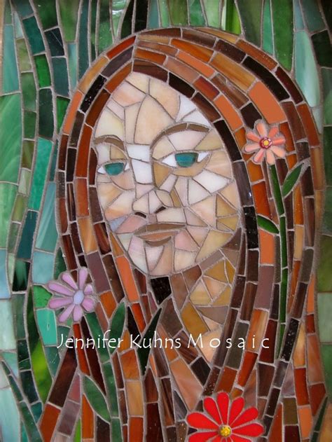 Jennifer Kuhn Does Beautiful Stained Glass Mosaics She Showed Her Work