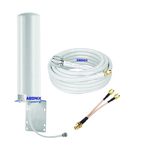 Abonix Omni External Antenna Dbi With Splitter Cable Sma Female To