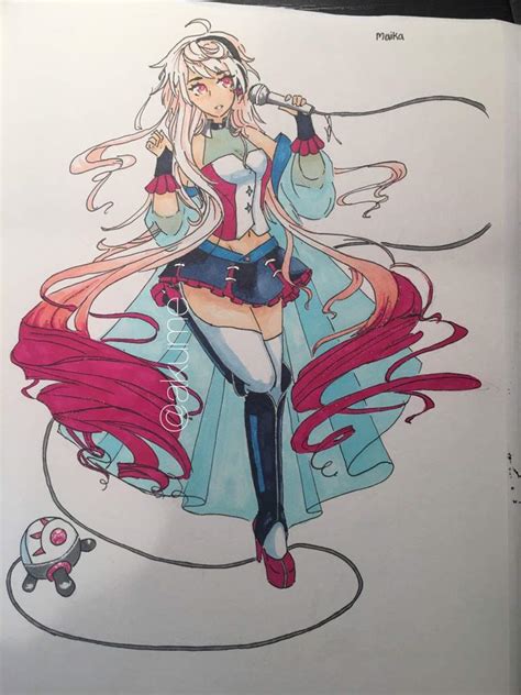 maika (vocaloid) fanart | Anime Amino