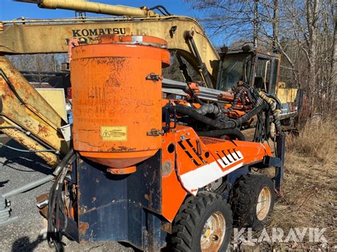 Borr Och Borrvagn Tamrock Commando 120r Stockholm Klaravik