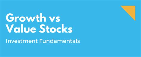 Growth Stocks vs Value Stocks - Differences That Matter - Fervent | Finance Courses, Investing ...