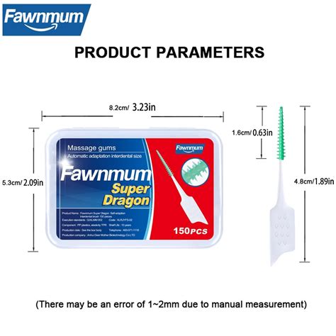 Fawnmum Pi Ces Brosses Interdentaires En Silicone Adaptatives