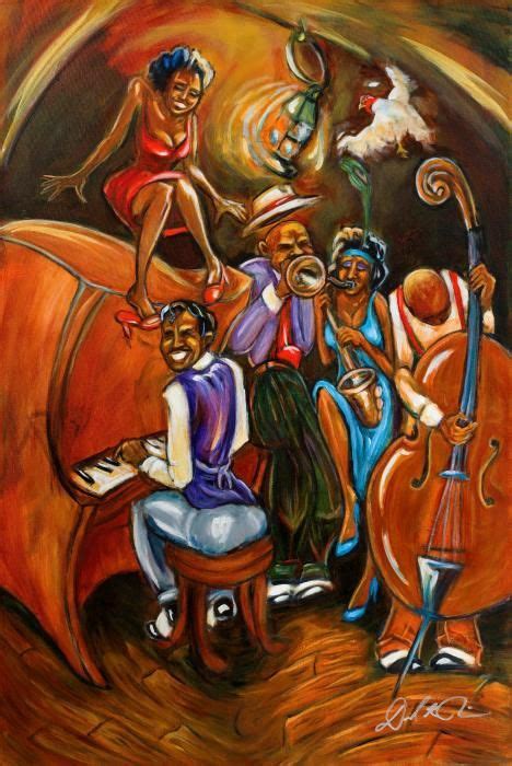 Speakeasy By Daryl Price Jazz Art Jazz Painting Soulful Art