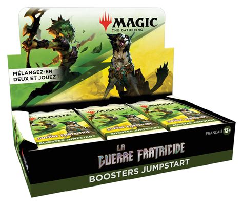 Magic La Guerre Fratricide Boite De Boosters Jumpstart Xenomorphe