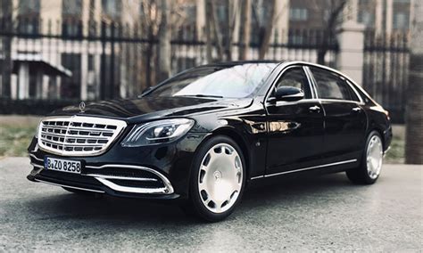 1/18 Norev Mercedes-Benz Mercedes Maybach S650 (Black) Diecast Car ...