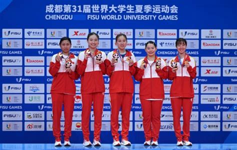 成都大運會丨中國女乒險勝日本獲女團金牌 日本頻道 人民網