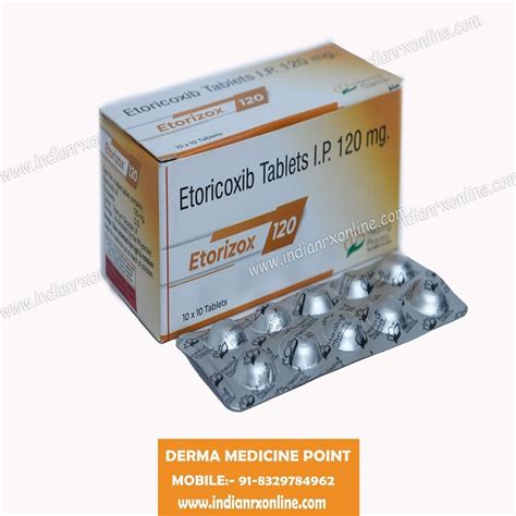 Etozox Etoricoxib Tablet Ip Packaging Type Strip Packaging Size