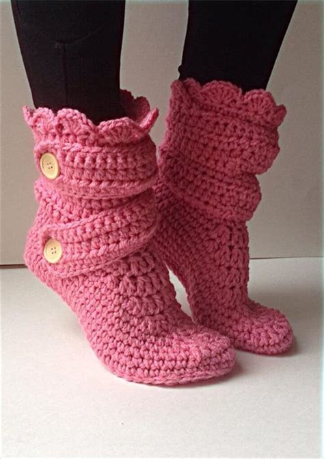 Easy Fast Crochet Slippers Pattern