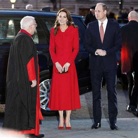 Royals Get Into Holiday Spirit At Christmas Carols Service Hosted By