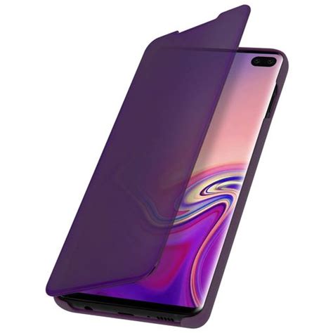 Funda Efecto Espejo Samsung Galaxy S10 Plus Translúcida F Soporte