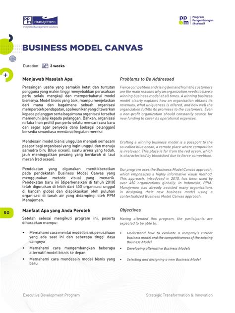 Business Model Canvas | PDF