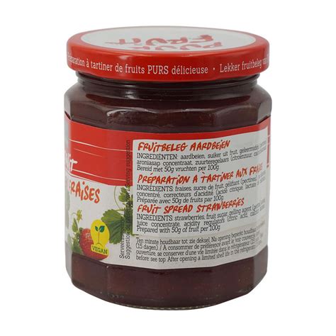 Damhert Puur Fruit Confiture Aux Fraises 315 G Redcare