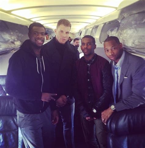 Clipper Teammates Reggie Bullock Blake Griffin Chris Paul Willie Green