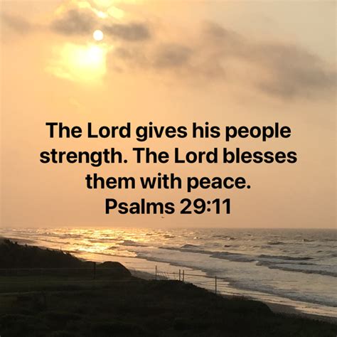 Psalms The Lord Gives His People Strength The Lord Blesses Them