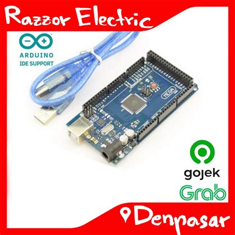 Jual Arduino Mega 2560 R3 Atmega2560 Dengan Atmega16u2 Kabel Usb