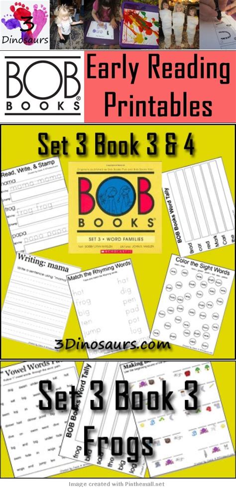 Bob Book Set Book Printables