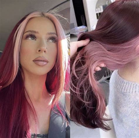 Valentines Day Hair Inspo Vivid Hair Color Valentine Hair Hair Styles