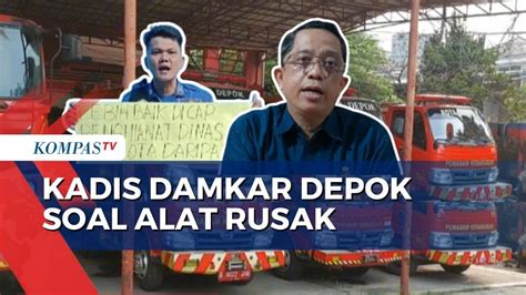 Buka Suara Soal Video Viral Alat Damkar Rusak Ini Kata Kadis Damkar