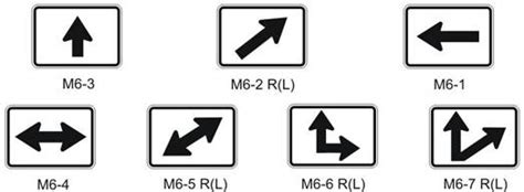 route marker arrows mutcd