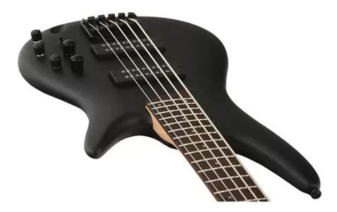 Bajo El Ctrico Ibanez Sr De Cuerdas Negro Veteado Sr En Venta En