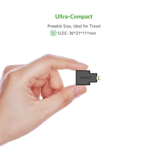 Ugreen Mini Hdmi Male To Hdmi Female Adapter Ido Lk