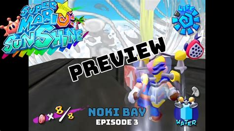 Superstar Mario Sunshine Level Preview Noki Bay Episode Red Coin