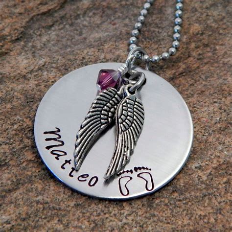 Memorial Jewelry Personalized Remembrance Necklace