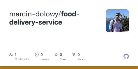 Github Marcin Dolowyfood Delivery Service