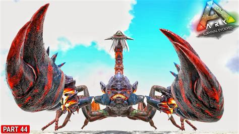 Scorpion King Molten Sasorasu Taming Ark New Mega Modded Ark